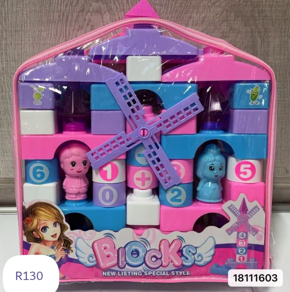 Kids Building Blocks Playset