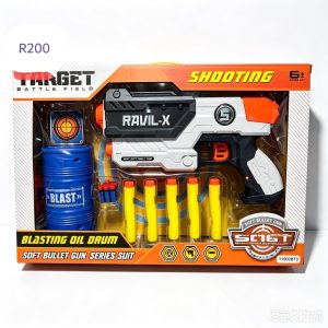 Soft Foam Dart Blaster & Target Set