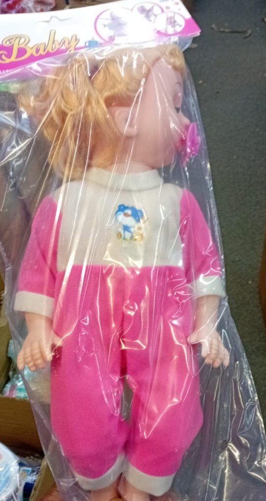 Baby Doll with Pacifier