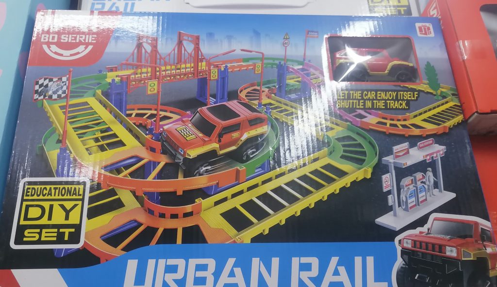 Urban Trail DIY Car Track Set